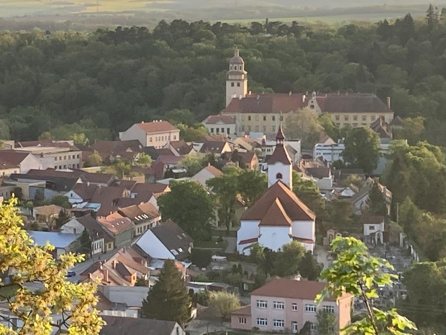Moravský Krumlov z Křížáku