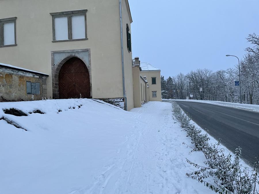 Zima v Moravském Krumlově, část II.